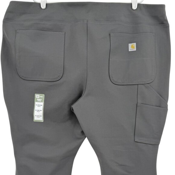Carhartt Women's Rugged Flex Force Midweight Grey Utility Legging 3X 24W-26W NWT - Picture 4 of 11